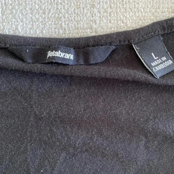 Betabrand Lagenlook Dress Black Travel Jersey Long
Sleeves Dress Large L Slouchy - Picture 3 of 10